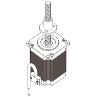 57mm外部驅(qū)動(dòng)式直線步進(jìn)電機(jī)-23HY45